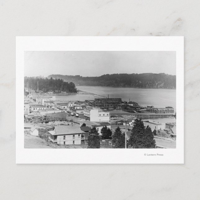 Cartão Postal Vista da Benda Norte, Oregon Fotografia (Frente)