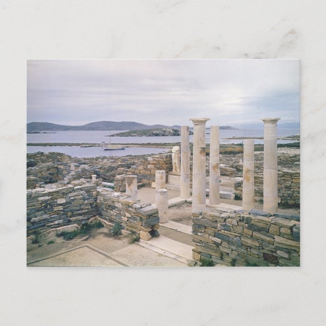 Cartão Postal Vista da Casa de Cleópatra (Frente)