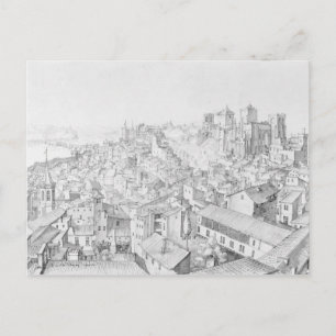 Cartão Postal Vista da cidade de Avignon e seus arredores