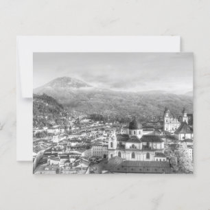 Cartão Postal Vista da Cidade de Salzburgo