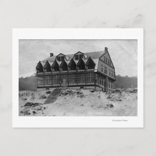 Cartão Postal Vista da Costa do Oregon do Outlook Inn Hotel