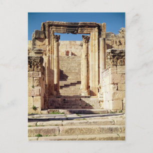 Cartão Postal Vista da entrada da cristã