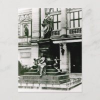 Vista da estátua de Mendelssohn
