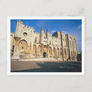 Cartão Postal Vista da fachada de entrada do Palácio (fotografia