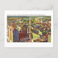 Vista da Franklin Parkway na Filadélfia