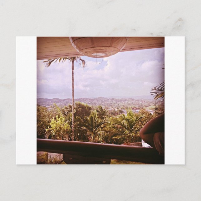 Cartão Postal Vista da Jamaica (Frente)