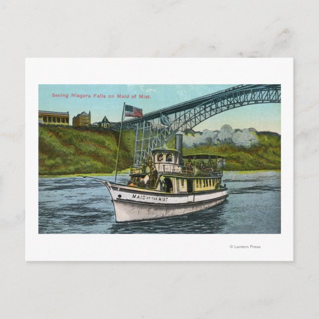 Cartão Postal Vista da Maid do Barco Mist 2 (Frente)