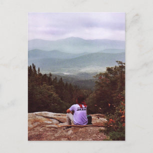 Cartão Postal Vista da Natureza Selvagem de Pemigewasset