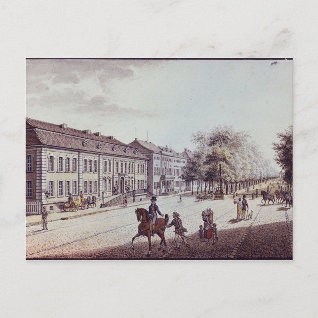 Cartão Postal Vista da Ópera de Berlim (Frente)