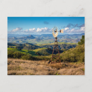 Cartão Postal Vista da parte superior das montanhas