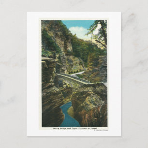 Cartão Postal Vista da ponte de entrada e do túnel superior