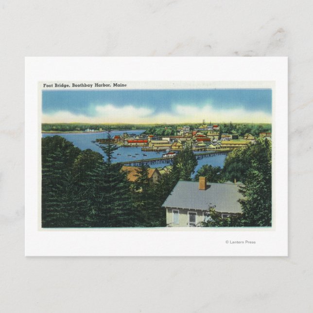 Cartão Postal Vista da ponte do pé (Frente)