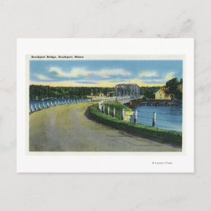 Cartão Postal Vista da Ponte Southport
