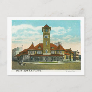 Cartão Postal Vista da rua do Congresso da Fidelidade