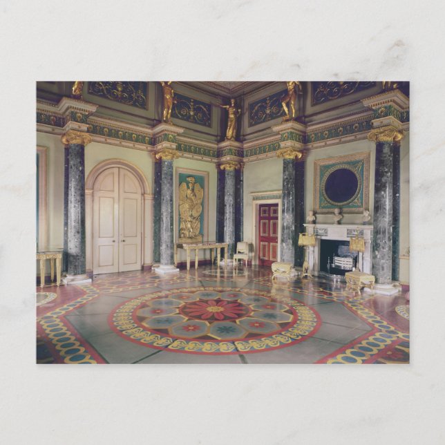 Cartão Postal Vista da sala de antenas (Frente)