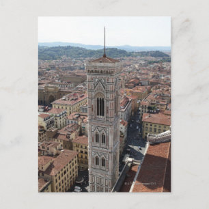 Cartão Postal Vista da torre de celular de Giotto (Campanile di)