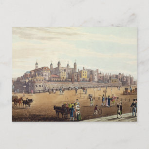 Cartão Postal Vista da Torre de Londres