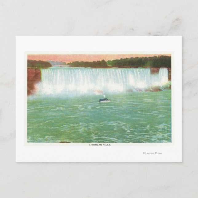 Cartão Postal Vista das Caixas Americanas (Frente)