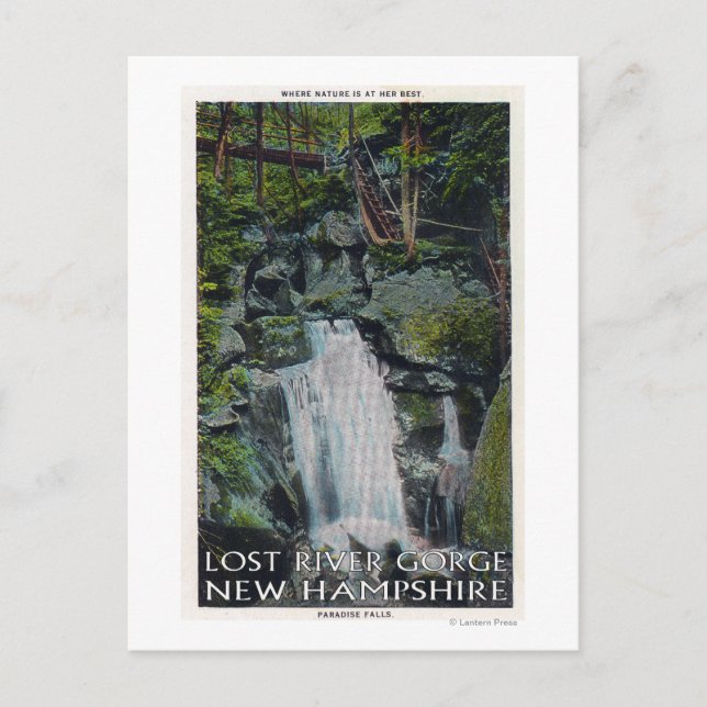 Cartão Postal Vista das Caixas de Paraíso (Frente)