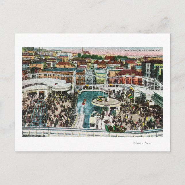 Cartão Postal Vista das Chutes de Acima # 2 (Frente)