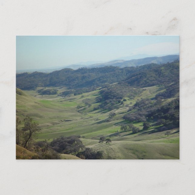 Cartão Postal Vista das Minas de Diamante Negro (Frente)