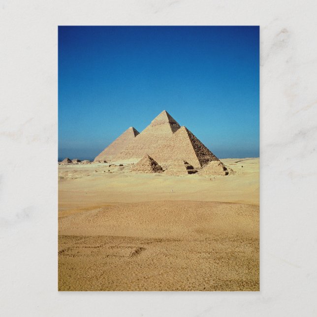 Cartão Postal Vista das Pirâmides (Frente)