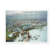 Vista De Aves Da Exposição Colúmbia De 1893