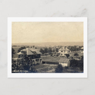 Cartão Postal Vista de Belle Meade, Nova Jersey 1910 Vintage