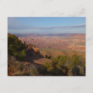 Cartão Postal Vista de Canyonlands do Grand View Point Trail