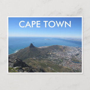 Cartão Postal vista de cidade capa