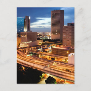 Cartão Postal Vista de Cidade do centro