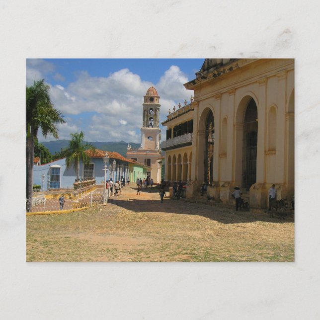 Cartão Postal Vista de Cuba (Frente)