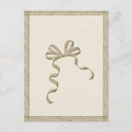 Cartão Postal Vista de Férias Douradas