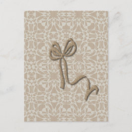 Cartão Postal Vista de Férias Douradas