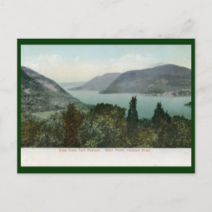 Cartão Postal Vista de Fort Putnam, Vintage do Rio Hudson, 1906