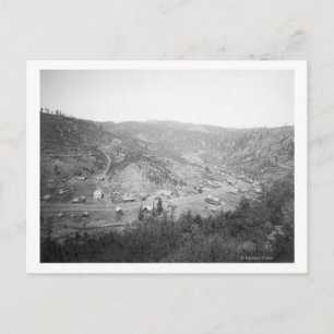 Cartão Postal Vista de Galena, Fotografia de Dakota do Sul