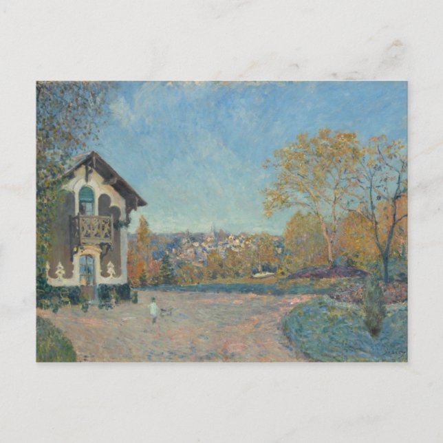 Cartão Postal Vista de Marly-le-Roi de Coeur-Volant (Frente)