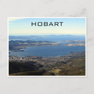 Cartão Postal vista de montanha hobart