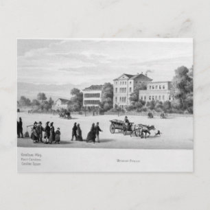 Cartão Postal Vista de Munique, 1869