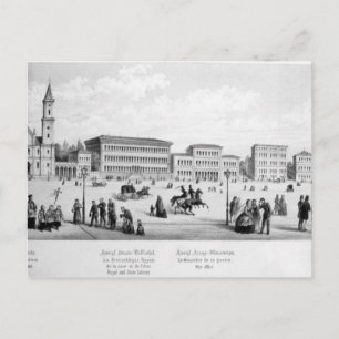 Cartão Postal Vista de Munique, 1869