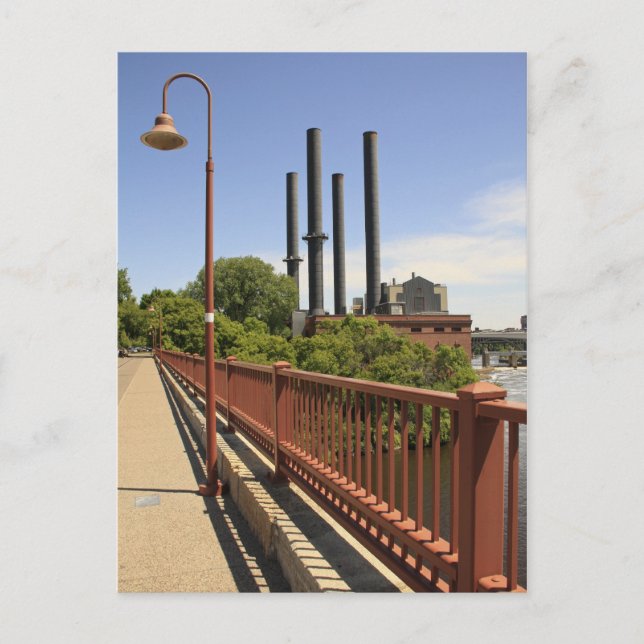 Cartão Postal Vista de Ponte de Arco Pedra (Frente)