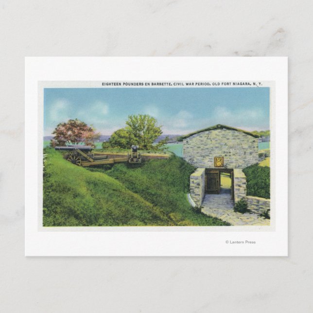 Cartão Postal Vista de Quartos Adjutantes no Castelo Francês Ant (Frente)