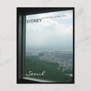 Cartão Postal vista de seoul para syd