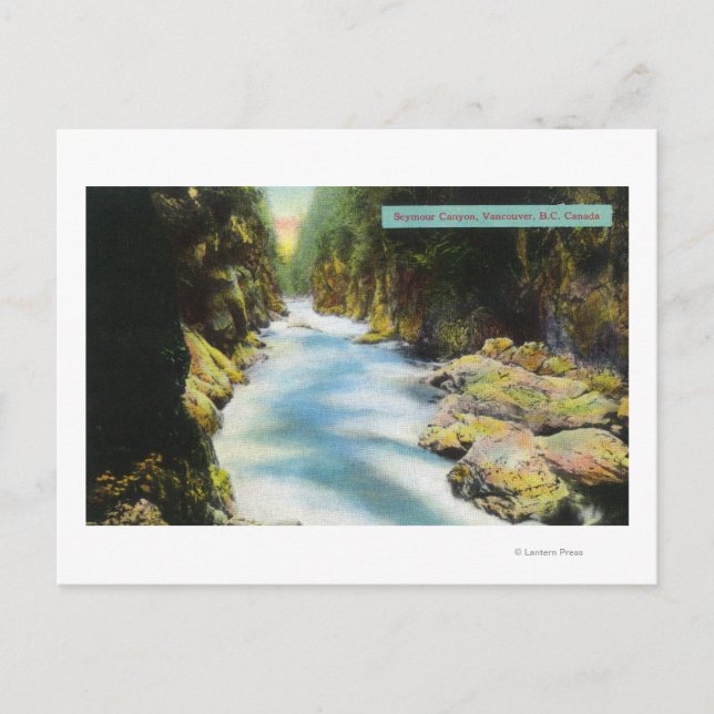 Cartão Postal Vista de Seymour Canyon (Frente)