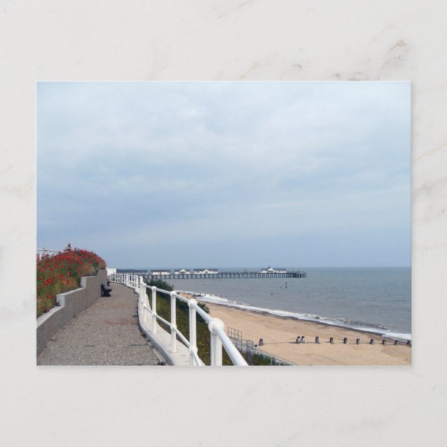 Cartão Postal Vista de Southwold para o Pier (Frente)