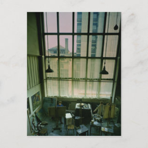 Cartão Postal Vista de um estúdio, construído entre 1897 e 1999