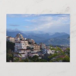 Cartão Postal Vista de uma cidadezinha da Calábria