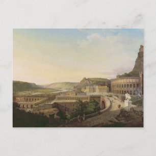 Cartão Postal Vista de Viena no Roman Times, 1860