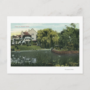 Cartão Postal Vista de Willow Pond