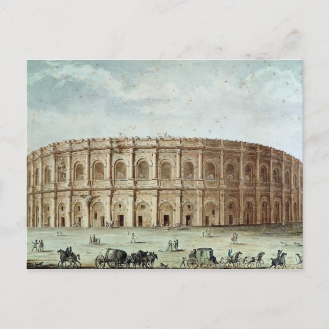 Cartão Postal Vista do Anfiteatro Romano (Frente)